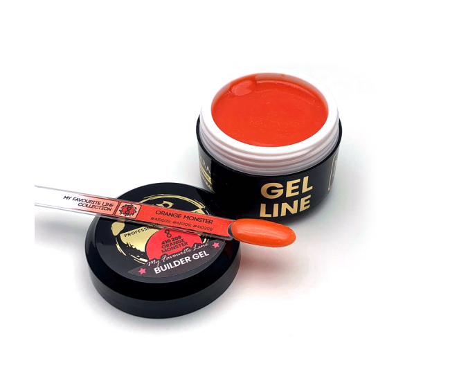 MY FAVOURITE LINE BUILDER GEL - ORANGE MONSTER 15ml
